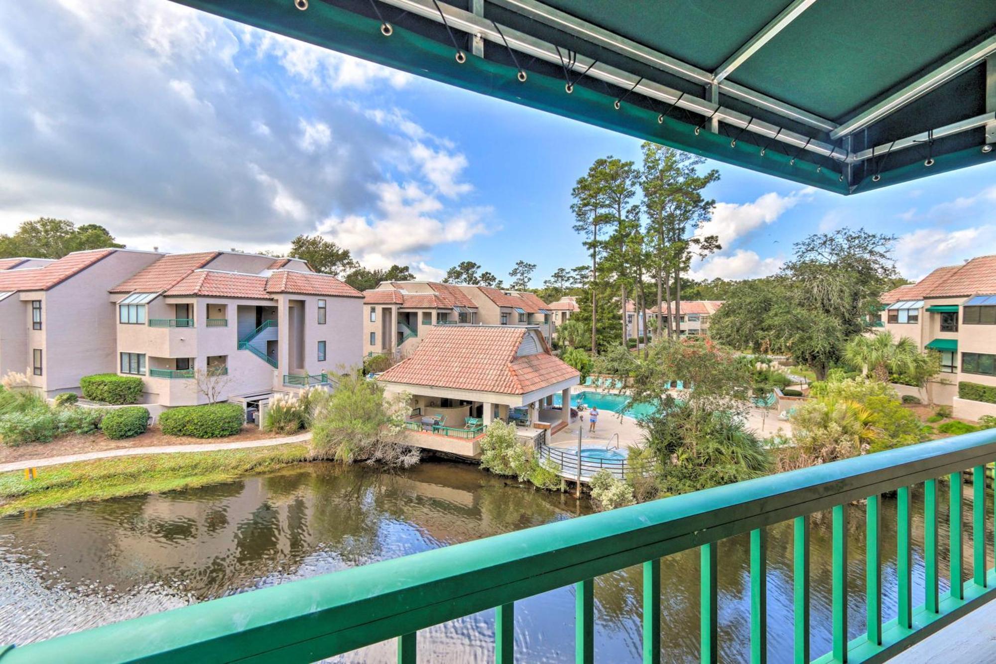 2 Mi To Beach Dog-Friendly Hilton Head Condo! 希爾頓黑德島 外观 照片